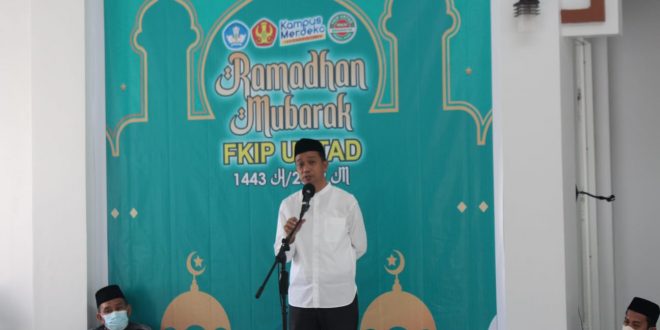 Sambutan Dekan FKIP pada Ramdhan Mubarak 2022