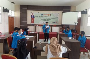 National University Debating Competition (NUDC) oleh Fakultas Keguruan dan Ilmu Pendidikan Universitas Tadulako