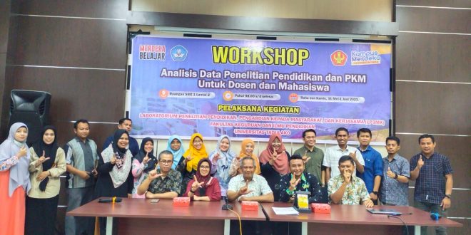 Workshop Analisis Data Penelitian: Mengasah Keterampilan di FKIP Universitas Tadulako