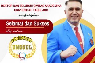 Akreditasi Unggul Program Studi Pendidikan Biologi FKIP Tadulako