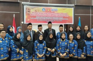 PELANTIKAN WAKIL DEKAN FKIP UNIVERSITAS TADULAKO fOTO BERSAMA